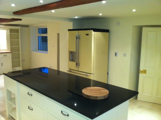 Bespoke oak kitchen/island with granite worktop